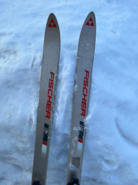 Fischer Down Hill Skis and Trappeur Boots