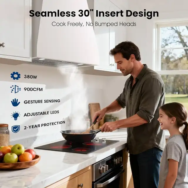 383W/30 inch Range Hood Insert. in Stoves, Ovens & Ranges in Markham / York Region - Image 4
