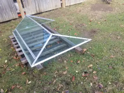 I have two windshields for sale one is a fixed wind shield the other has a walk through... middle pa...