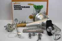 Weston Wheat Grass Juicer Manual Extraction Heavy-Duty Stainless