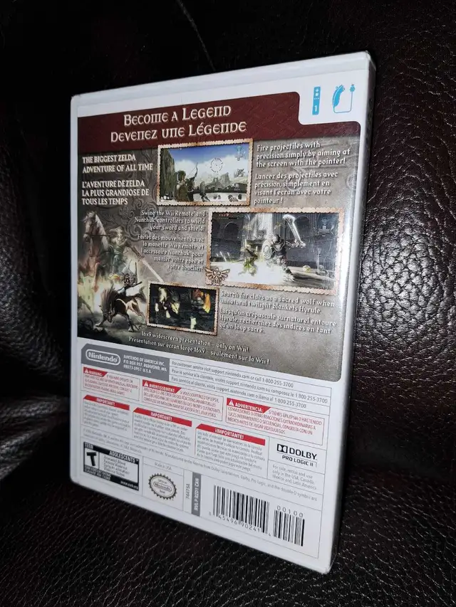 SEALED Legend of Zelda Twilight Princess Wii62864744136706121