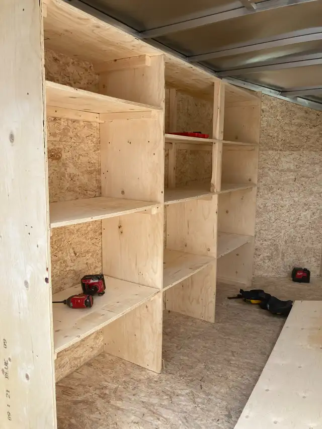 remorque en aluminium 6 x 10 +2 (V nose) in Cargo & Utility Trailers in West Island - Image 5