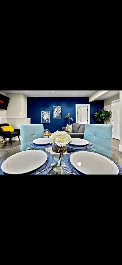 Beautiful Fully Furnished Basement Suite available now.