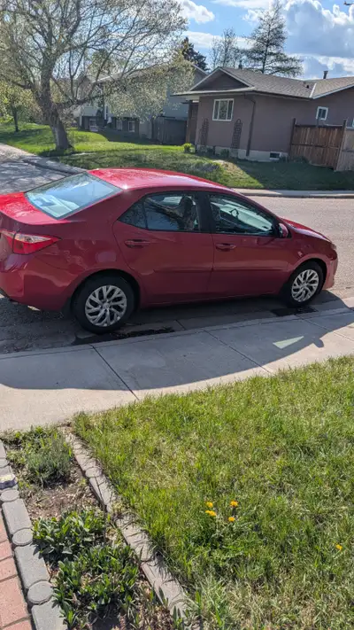 Toyota Corolla with low mileage, very good condition, no accidents, front body M3
