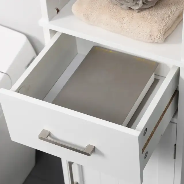 Tall Bathroom Storage Cabinet, Slim Bathroom Cabinet with 3 Tier in Storage & Organization in Markham / York Region - Image 8
