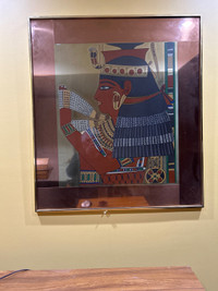 Egyptian framed picture 