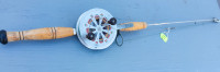 Antique Banjo Lake Trout  Fishing Rod