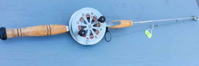 Antique Banjo Lake Trout Fishing Rod, Arts & Collectibles, Thunder Bay