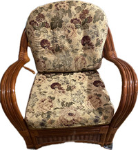 Fauteuil de rotin