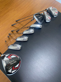 Used RH sets - Powerbilt Set with bag - Nike Irons/putter