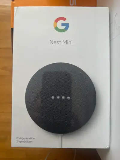 I'm selling a Google Nest Mini 2nd generation in excellent condition, offering smart home control an...
