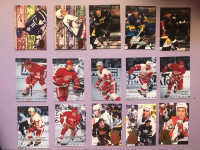 1994-95 Fleer ultra hockey card inserts