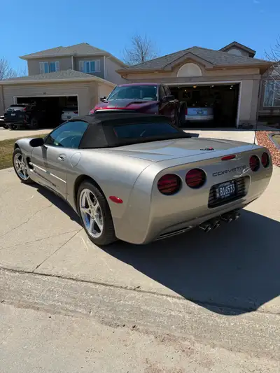 2002 C5 Convertible in excellent condition,purchased 14 years ago as a salvage vehicle,repaired at G...
