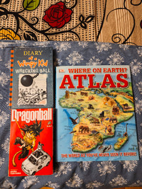 Dragon Ball, Diary of a Wimpy Kid, World Geography Books