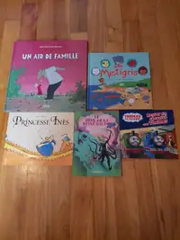 Lot de 5 livres pour enfant