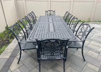 Large 10 Seater Outdoor Dining Set