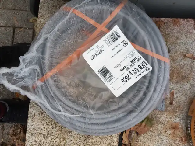 6 -3 wire 25 ft. new. 