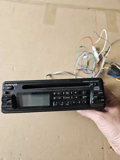 Selling Craig car stereo, for best offer.