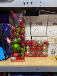 Christmas Tree balls by Holiday Living.