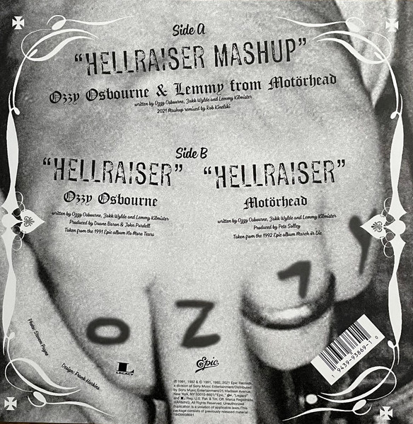 Ozzy Osbourne and Motorhead - Hellraiser LP in CDs, DVDs & Blu-ray in Hamilton - Image 2