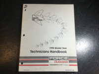 1995 Force Outboards Technicians Handbook 5, 9.9 thru 120HP