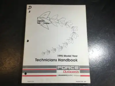1995 Force Outboards Technicians Handbook 5, 9.9 thru 120HP, View more