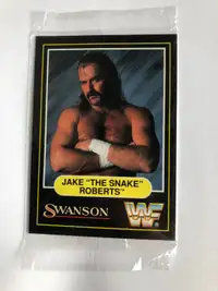 Vintage 1991 WWF Hulk Hogan Jake The Snake Swanson Cards Sealed 