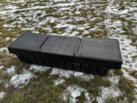 Truck cross bed toolbox - poly