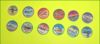 Jello Hostess Aviation Airplane Coins 1960s Premiums