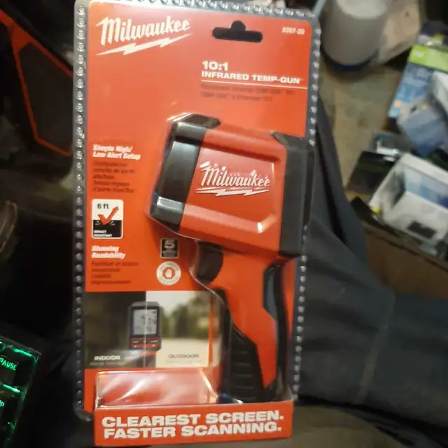 Milwaukee 10:1 Infrared Temp-Gun