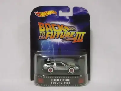New factory sealed Hotwheels Retro Entertainment 1:64 - Back to the Future III - 1955 Delorean. Woul...