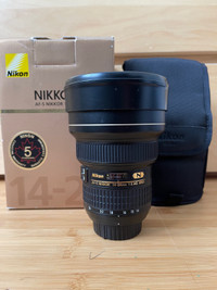 Nikon Nikkor 14-24mm f2.8 G ED