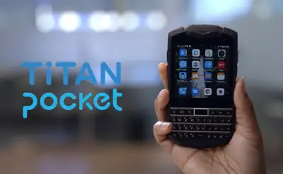 Titan Pocket Phone, View more