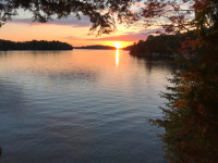 Lake Muskoka water front cottage for rent