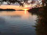 Lake Muskoka water front cottage for rent