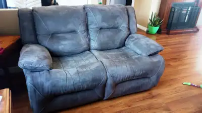 Causeuse inclinable électrique en tissu, View more