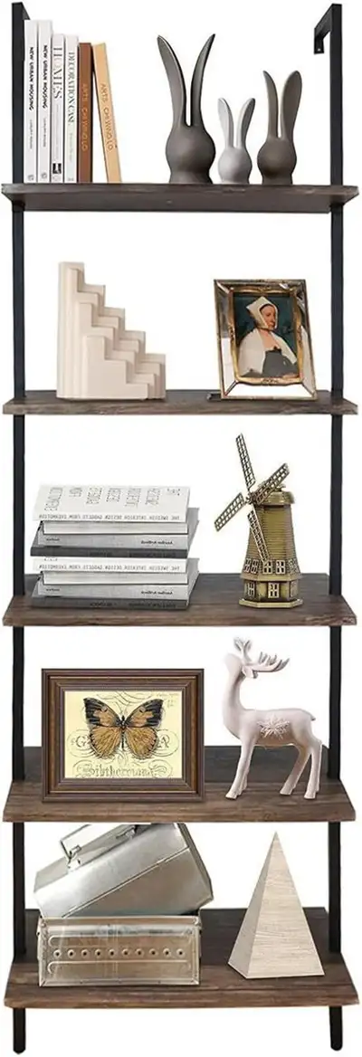 aboxoo Ladder Shelf Open Bookshelf, View more