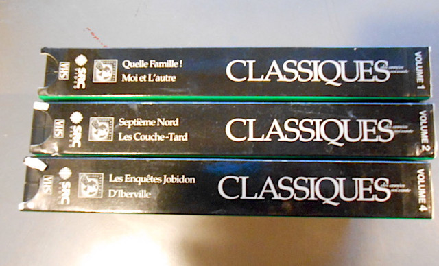 3 VHS Classiques Radio-Canada - Années 60s - Vol. 1, 2, 4 dans CD, DVD et Blu-ray  à Sherbrooke - Image 3