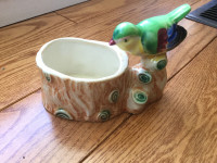 Vintage Plant Holder Handpainted in Japan