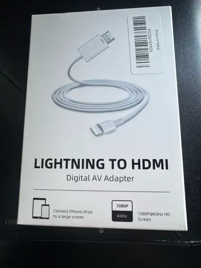 IPhone Cable, brand new in the box. Never used. iPhone cable to connect your iPhone to the computer.