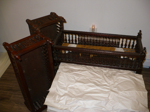 Petit lit en bois déco d’Égypte in Home Décor & Accents in Gatineau - Image 2