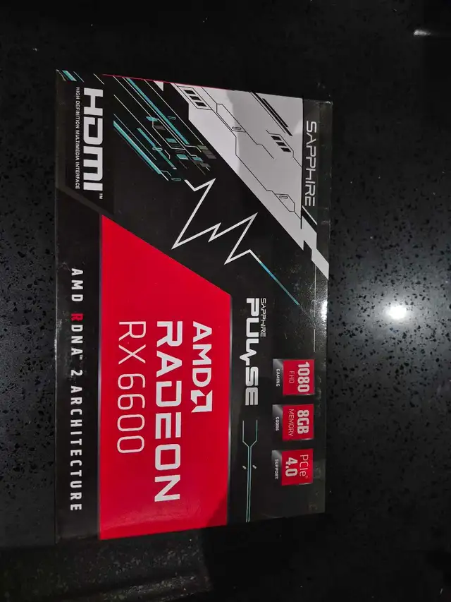 Sapphire Pulse RX 6600 8GB GPU in System Components in Oshawa / Durham Region - Image 2
