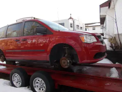 I am parting Two 2012 dodge caravan with a 3.6 l engine . I bought one for parts that is complete an...