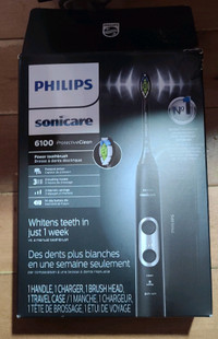 Philips Sonicare ProtectiveClean 6100 Black Toothbrush 


