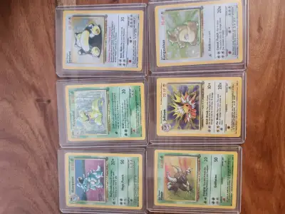 BASE SET POKEMON CARDS, View more