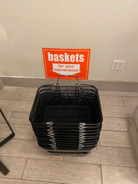 Retail Shopping Baskets 
