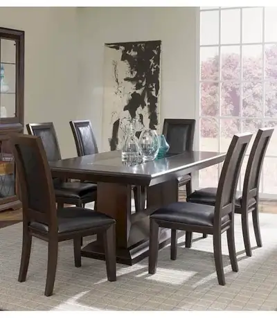 dining room table with 8 chairs, View more