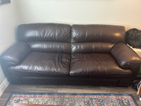 Leather sofa