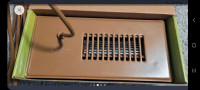 Heat register booster fan