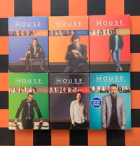 BRAND NEWS Dr. House Saison  1-2-3-4-5-6 DVD (Bilingual) SEALED 